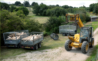 Recycling Wood Waste to make Welsh Charcoal